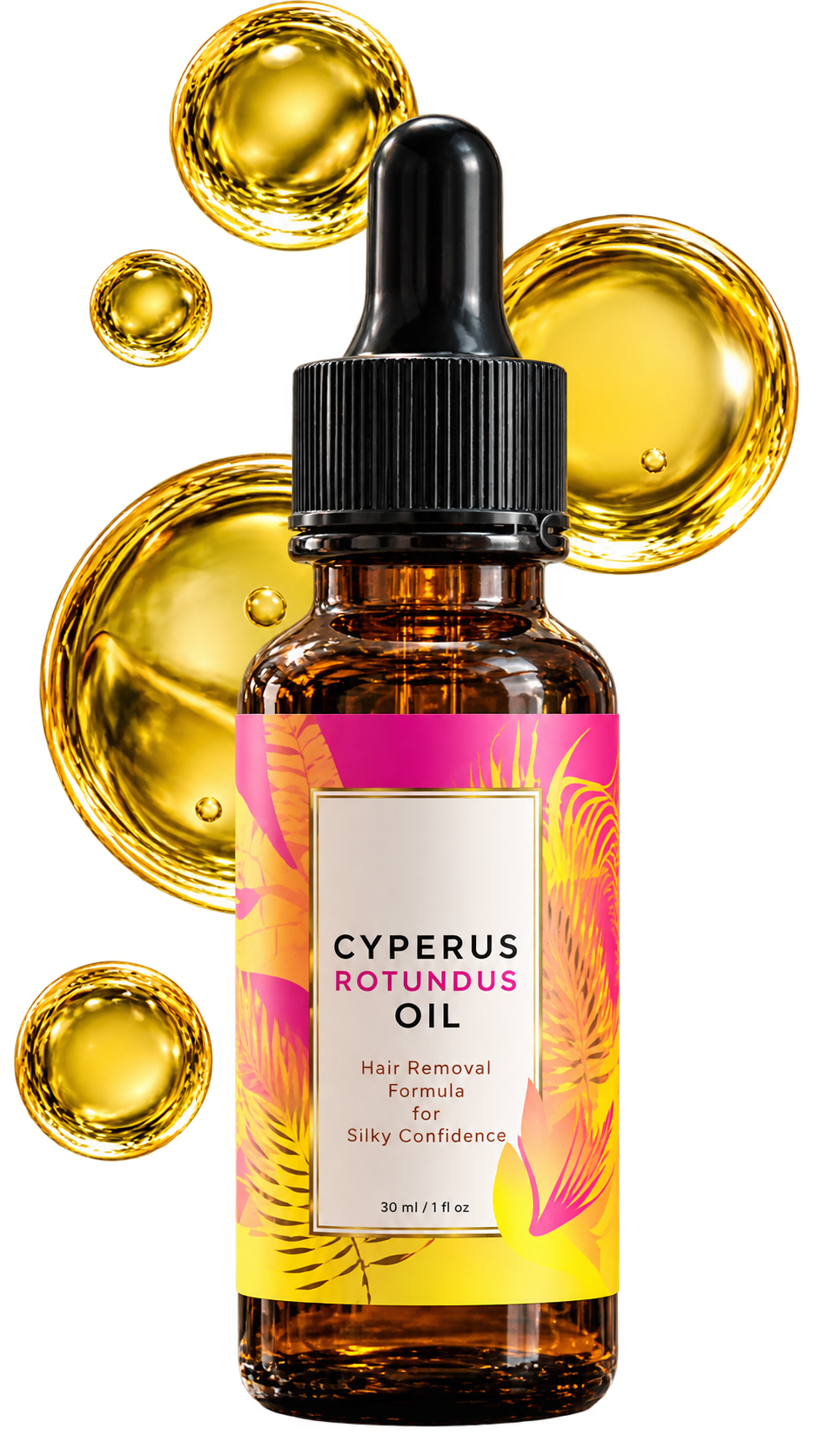 TROVA Serea™ | Aceite Cyperus Rotundus | Depílate. Cuida tu piel. Sigue suave.