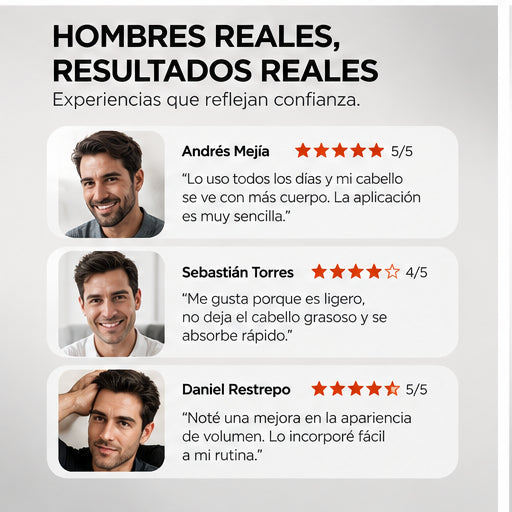 SPECTRAL MEN'S DENSITY+ | Más densidad. Más presencia.