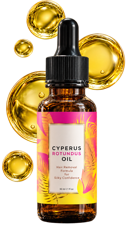 TROVA Serea™ | Aceite Cyperus Rotundus | Depílate. Cuida tu piel. Sigue suave.