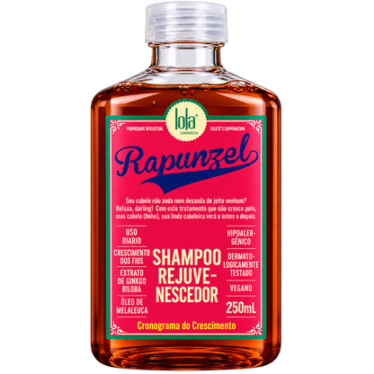 SHAMPO CRECIMIENTO RAPUNZEL | Más fuerza. Más volumen. Más vida para tu cabello.