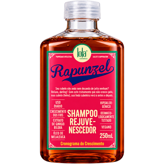 SHAMPO CRECIMIENTO RAPUNZEL | Más fuerza. Más volumen. Más vida para tu cabello.