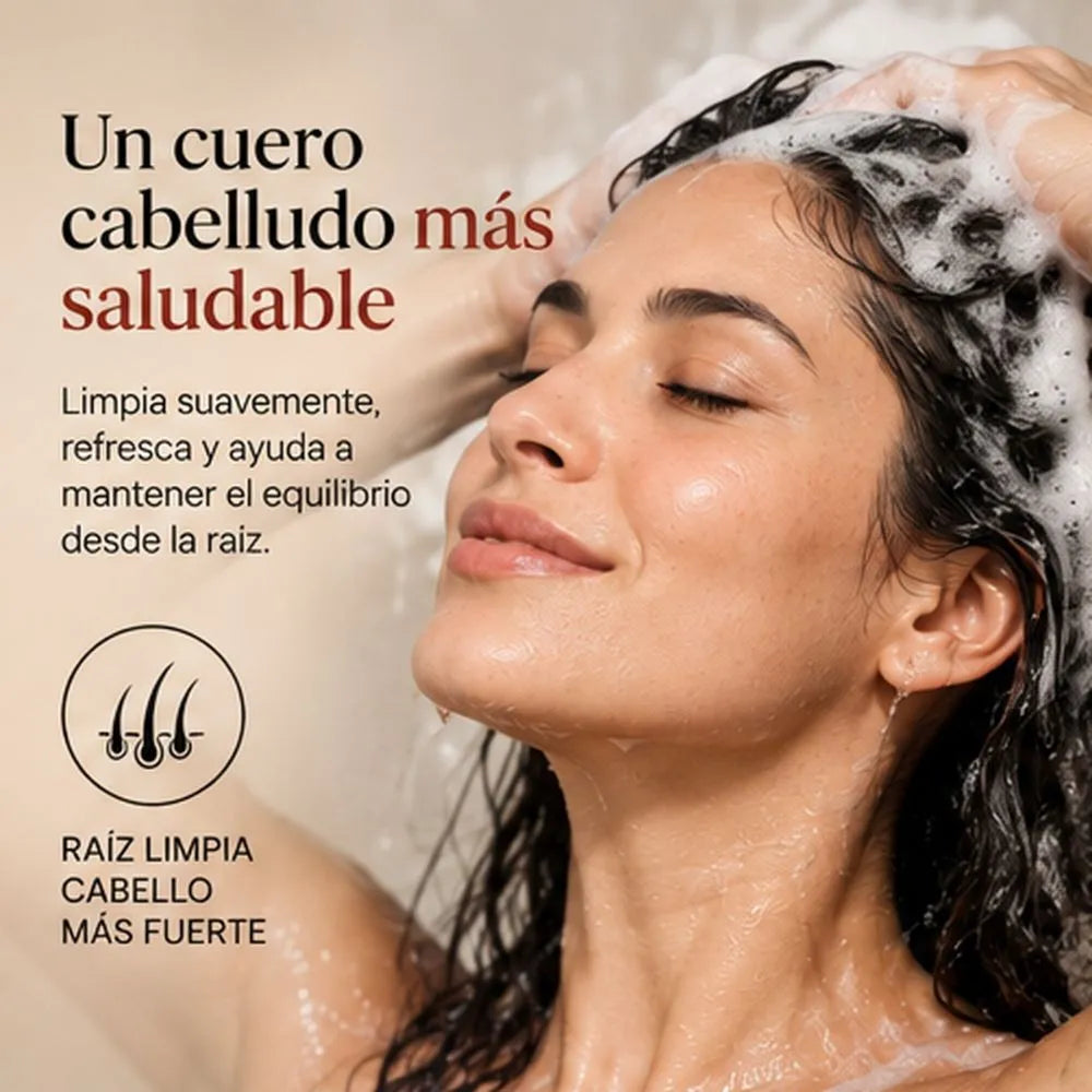 SHAMPO CRECIMIENTO RAPUNZEL | Más fuerza. Más volumen. Más vida para tu cabello.