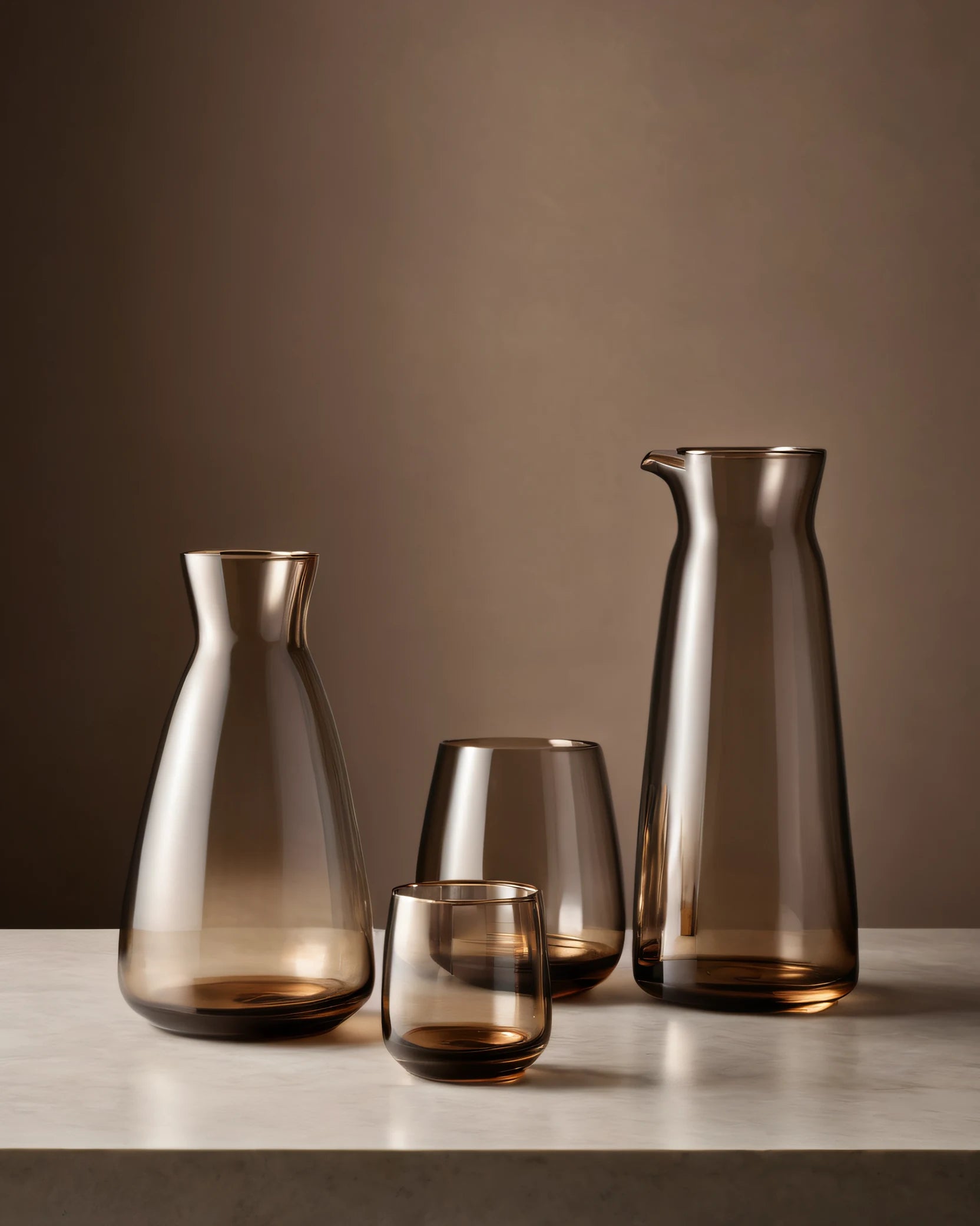 Escena editorial de mesa. Imagen de dirección visual, no corresponde a un producto en venta.
